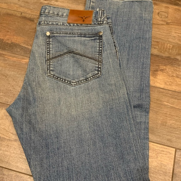 Wrangler Men's Light Blue Straight Jeans - Picture 1 of 8